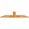 Ekena Millwork Portland Rough Sawn Timber Gable Bracket, Western Red Cedar, 60"W x 17"H x 2"D x 6"F, 7/12 Pitch GBW060X17X0206POR00RWR - alternate 3